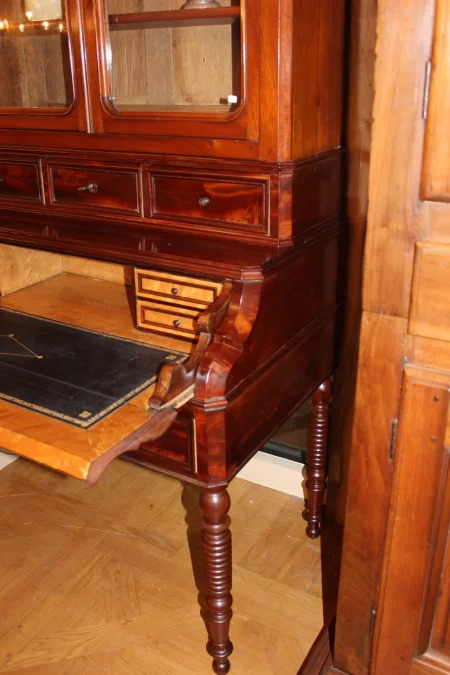 Bureau vitrine Louis Philippe