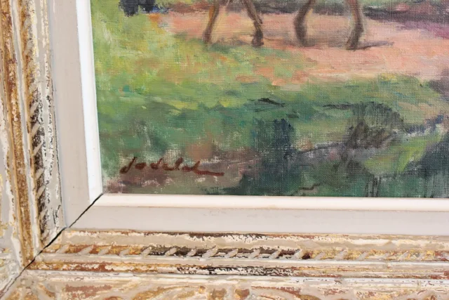 ACEITE EN CANVAS FIRMADO JODELET