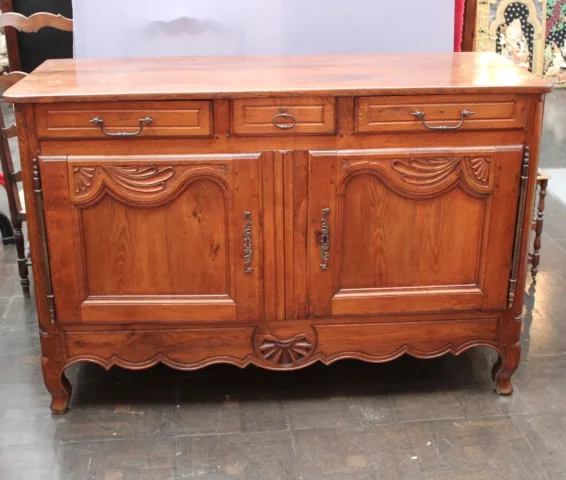 Bahut Louis XV en chêne