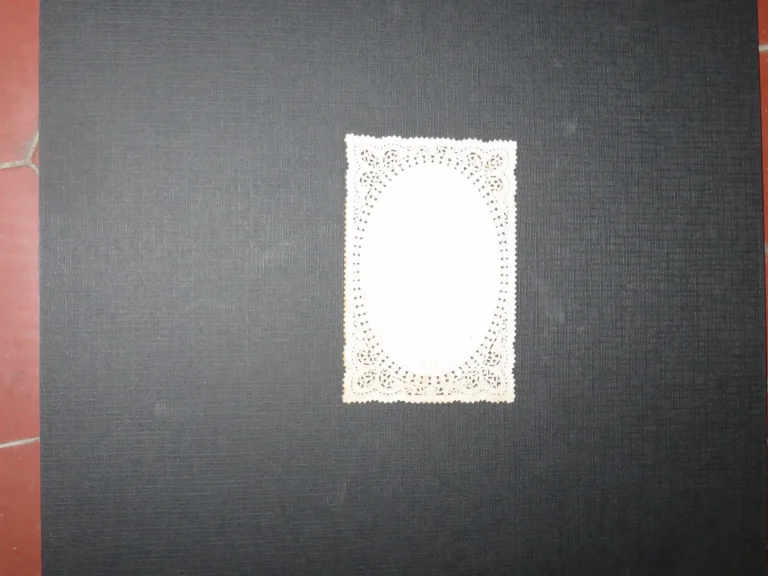 Bild pieuse, dentelle, Marie, époque début 20ème.