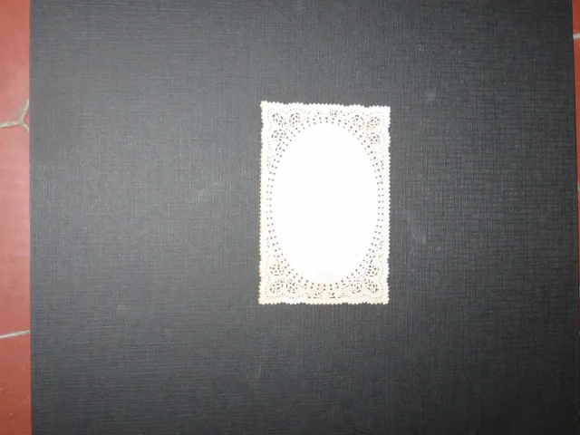 Image pieuse, dentelle, Marie,époque début 20ème.