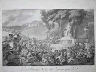 オー・フォルテ、 "La Bastille"; époquefin18ème。