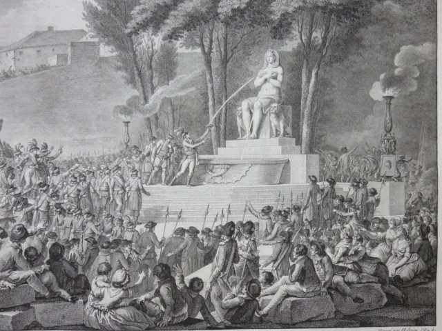 オー・フォルテ、 "La Bastille"; époquefin18ème。