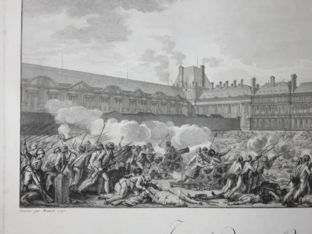 "Journéedu 10Août1792"; eau-forteépoque18ème。