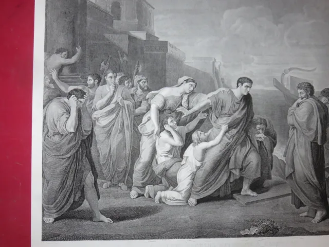 Gravure Mythologique、époquedébut19ème。
