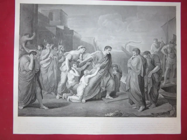 Gravure Mythologique、époquedébut19ème。