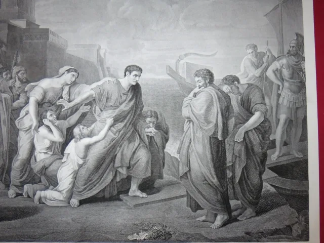 Gravure Mythologique、époquedébut19ème。