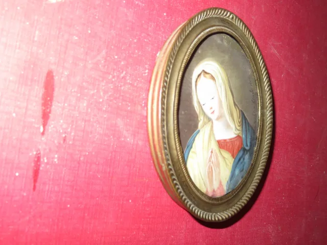 MINIATURE ON IVORY