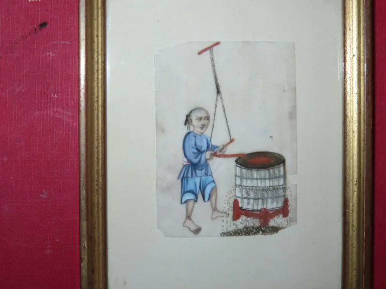 WASSERFARBEN AUF REISPAPIER