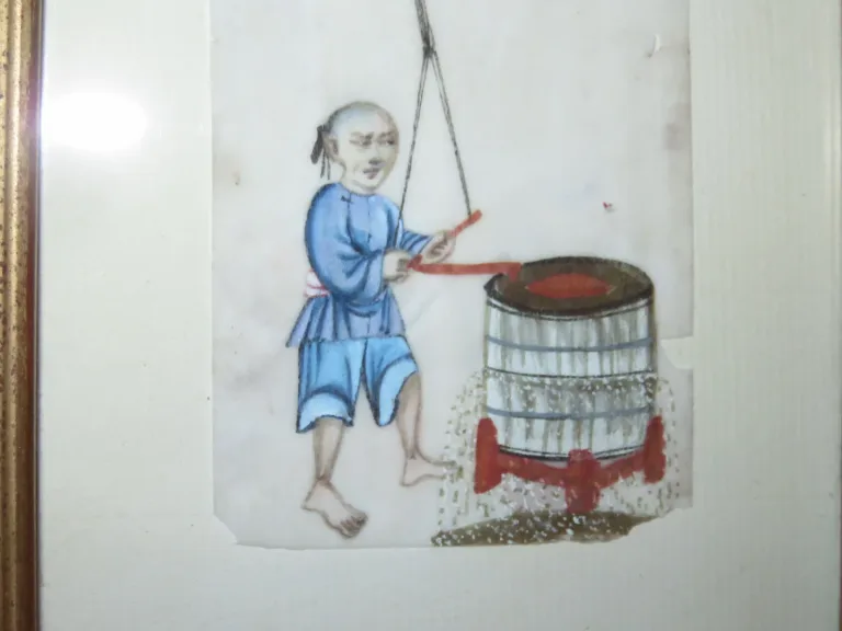 WASSERFARBEN AUF REISPAPIER