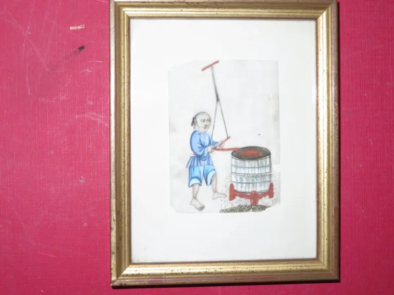 WASSERFARBEN AUF REISPAPIER