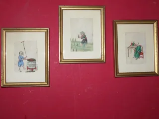 WATER COLOURS ON RICE PAPER