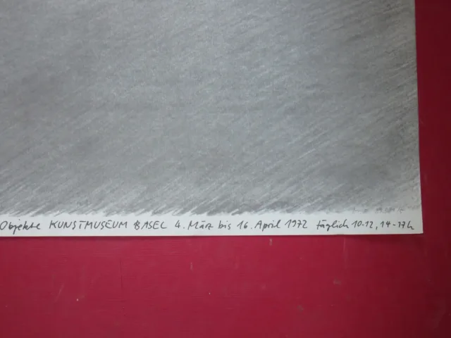 Lithographie représentant un visage, époque 20ème.
