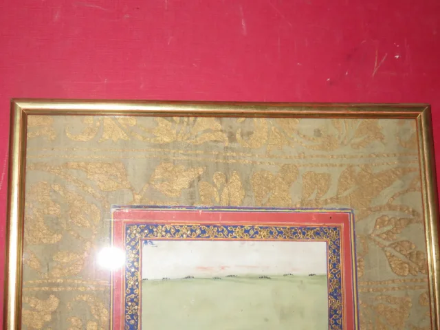 WATERCOLOUR OF AN INDIAN KING