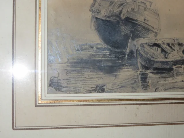 Marine, Dessin époque Début 19ème.