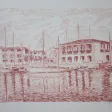 Lithographie De Serge Mendjisky, époque 20ème.