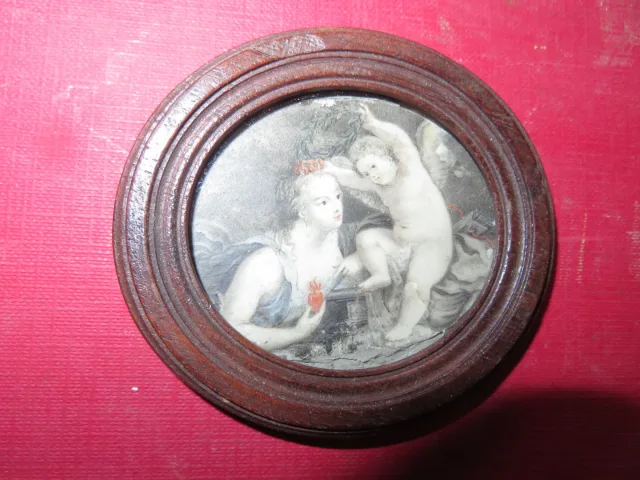 18e C MINIATUUR OP IVOOR