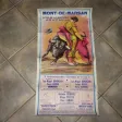 Affiche Ancienne De Tauromachie de 1960.
