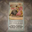 Affiche Ancienne De Tauromachie de 1963.