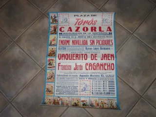 Affiche Ancienne De Tauromachie de 1964。