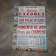 Affiche Ancienne De Tauromachie de 1964.