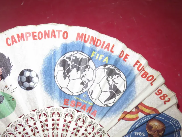 Eventail publicitaire, "Mondial Fifa du football de 1982, Espagne".