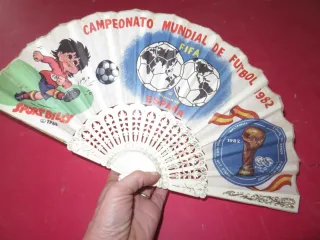 Eventail publicitaire, "Mondial Fifa du football de 1982, Espagne".