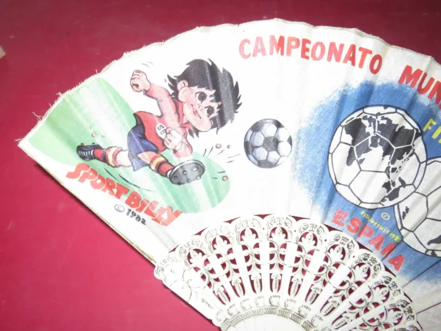 Eventail publicitaire, "Mondial Fifa du football de 1982, Espagne".
