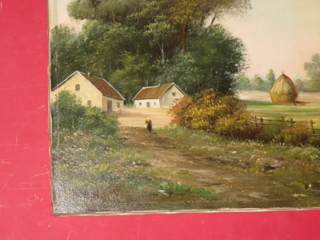 ScèneDe Campagne、Peintureépoque19ème。