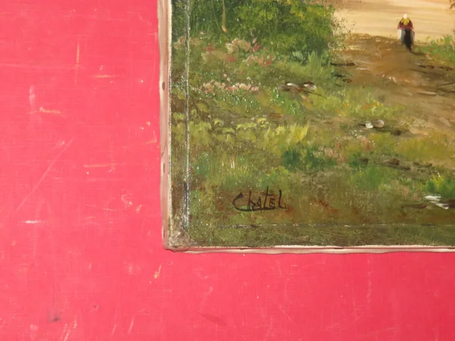 ScèneDe Campagne、Peintureépoque19ème。