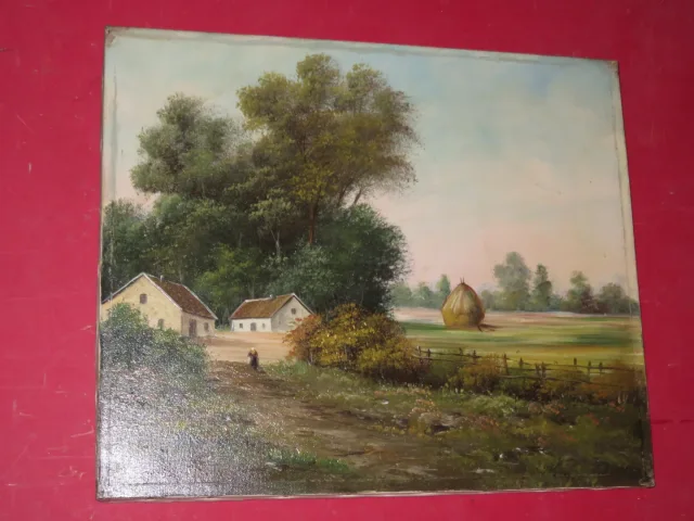 ScèneDe Campagne、Peintureépoque19ème。