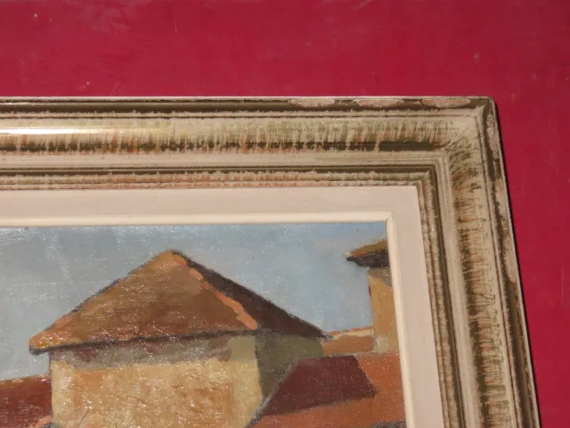 Maison de campagne, Peinture Signée Louis Marechal, époque 20 ème
