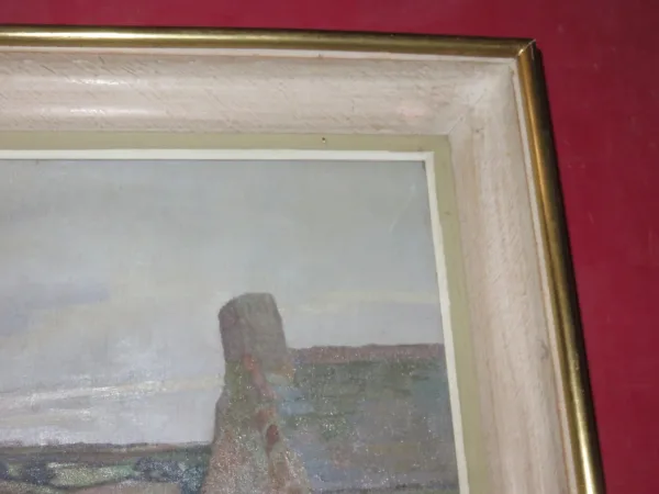 BRETON-LANDSCHAFT UNTERZEICHNET LOUIS MARECHAL