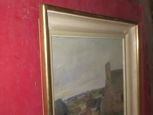 Paysage Breton, Peinture Signée Louis Marechal, époque 20 ème