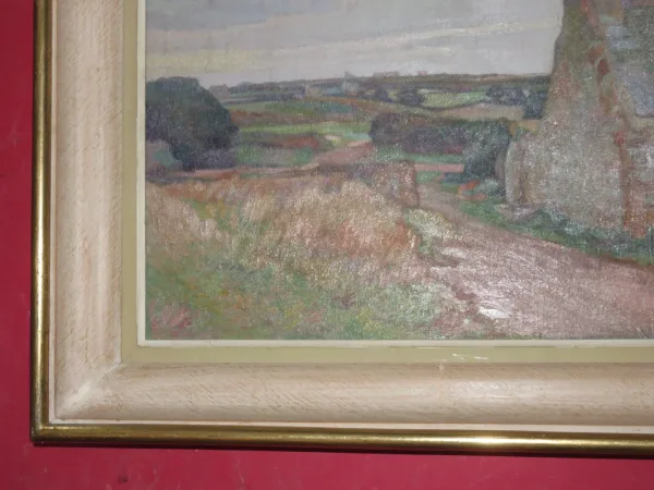 BRETON-LANDSCHAFT UNTERZEICHNET LOUIS MARECHAL