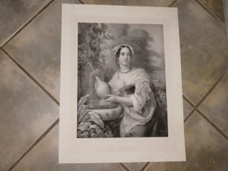 LATE 19de eeuw LITHOGRAFIE