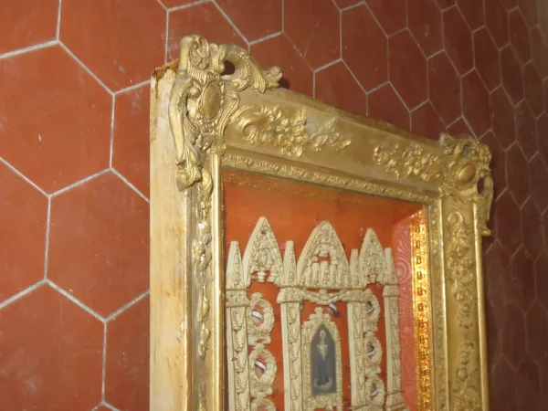 Grand Cadre Reliquaire époque 19ème.