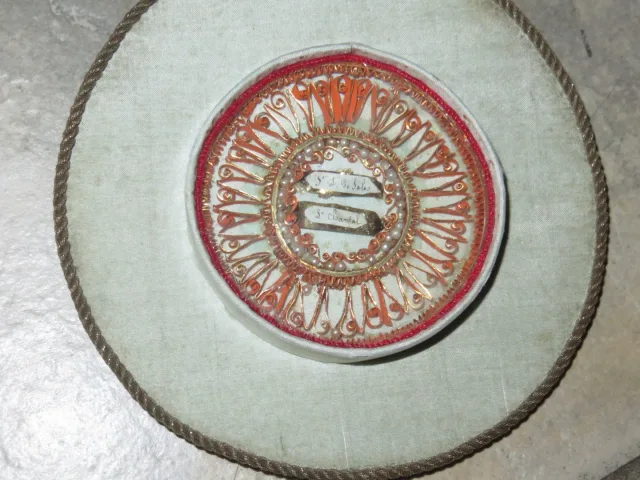 Médaillon Reliquaire, époque 19ème.