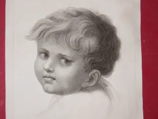 19. JAHRHUNDERT ETCHING NACH RAPHAEL