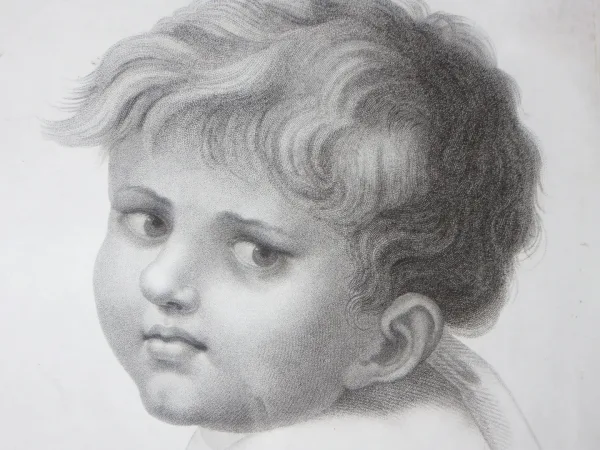 19. JAHRHUNDERT ETCHING NACH RAPHAEL