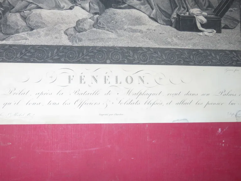 DRUCK NACH DEM GEMÄLDE VON FRAGONARD