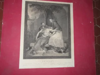STAMPA DOPO UNA PITTURA DI FRAGONARD