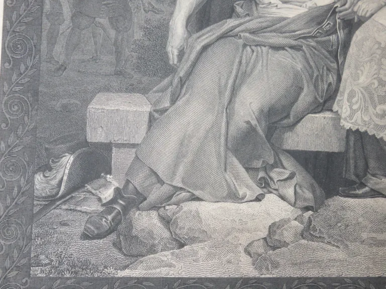 DRUCK NACH DEM GEMÄLDE VON FRAGONARD