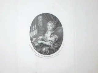 PORTRÄT VON LOUISE ELEONE DELATOUR DEPIL DAME DE WARREN