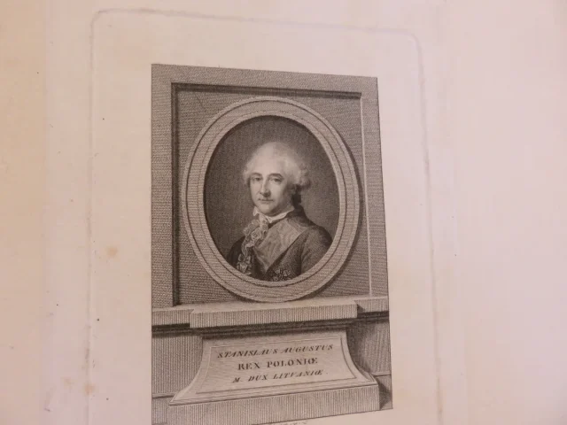 POTRAIT DE STANSLAS AGOSTO, REY DE POLONIA