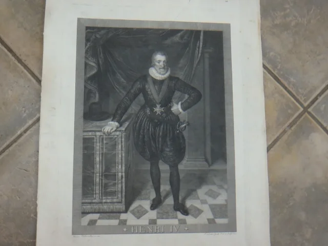 19e EEUW ETSEN VAN HENRI IV