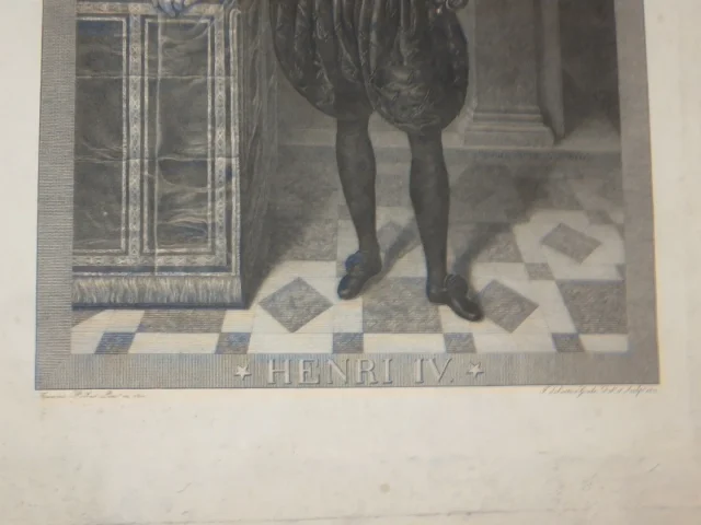 19e EEUW ETSEN VAN HENRI IV