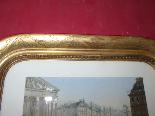 WASSERFARBE DES PLATZES DE LA MADELEINE, PARIS