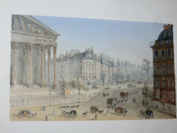 WASSERFARBE DES PLATZES DE LA MADELEINE, PARIS