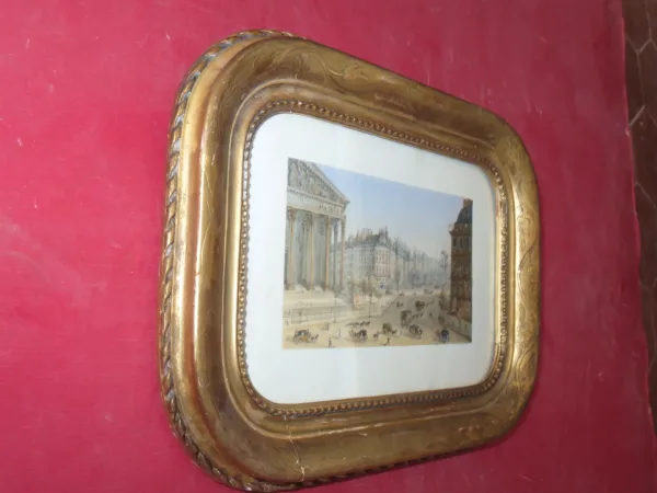 WASSERFARBE DES PLATZES DE LA MADELEINE, PARIS
